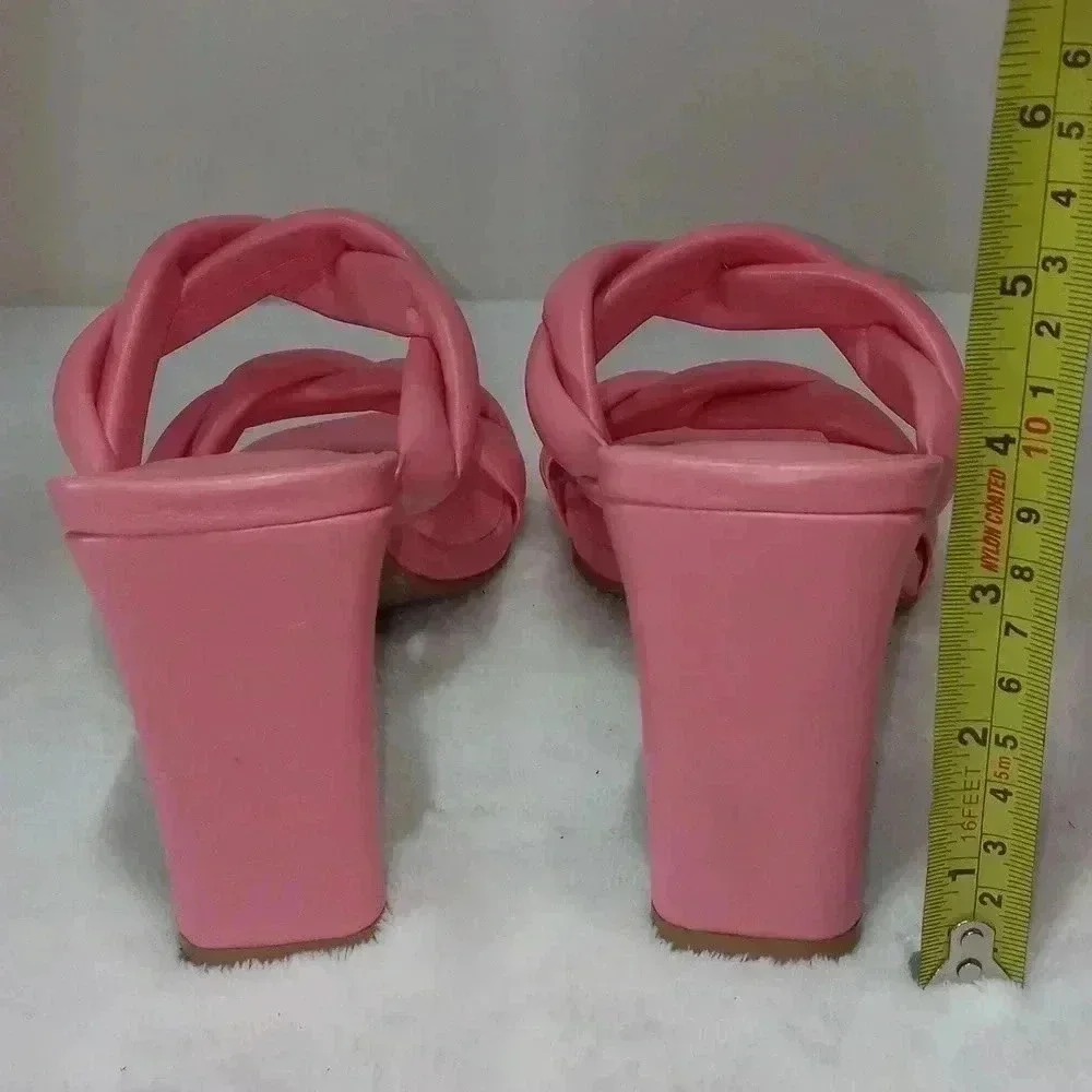 Open edit twist sandal